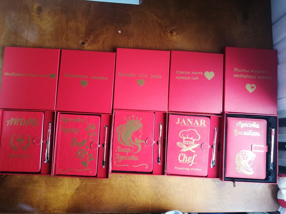 Именные блокноты на заказ