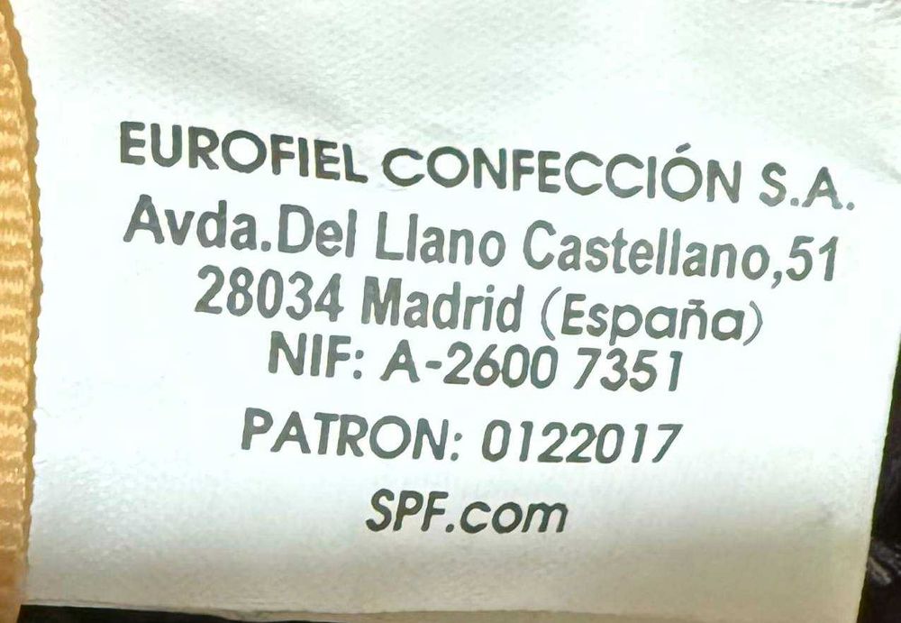 Шапка/кепка (Испания)