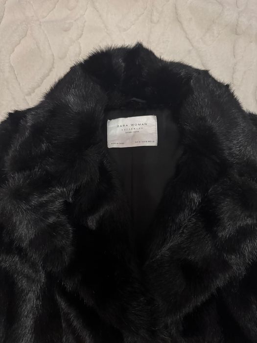 Велурено яке и кожени панталони марка “Zara”,