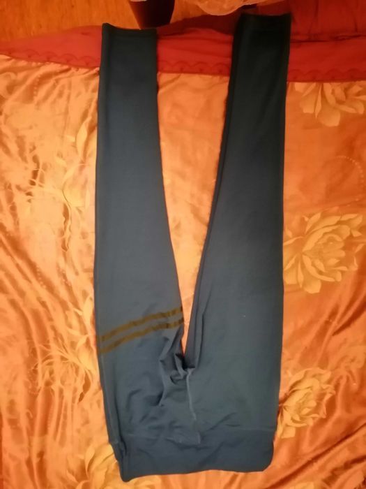 Colanti albastri  fitness