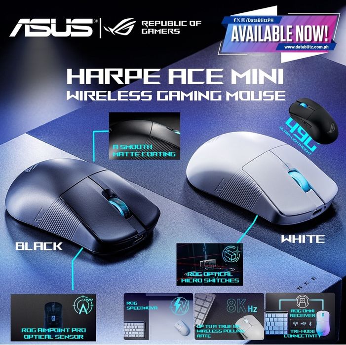 Asus Rog Harpe Mini Беспроводная мышка/мышь/вес49г