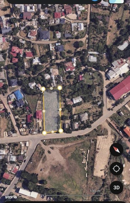 Teren 2200 mp zona  Pod de Piatră(Obor)