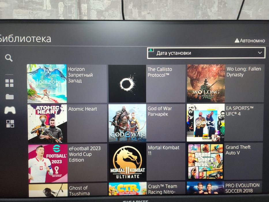 Sony PlayStation 4 Slim 1000g HDR, 1 оригинал джойстик. Версия 9.0