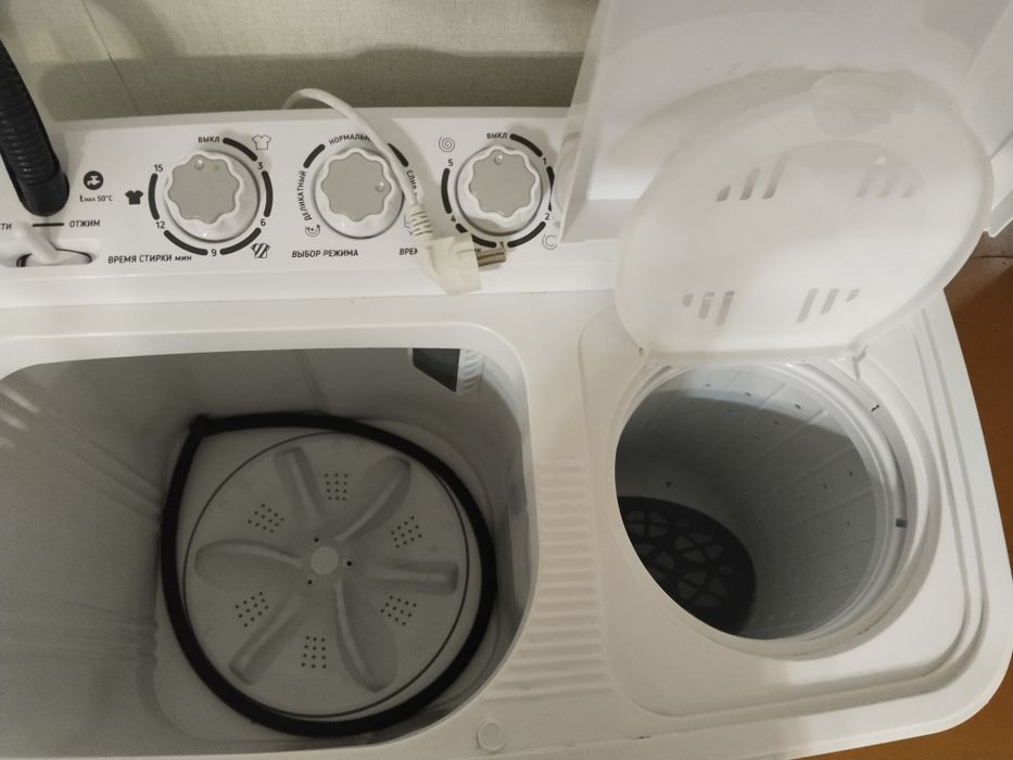 Стиральная машина, трость