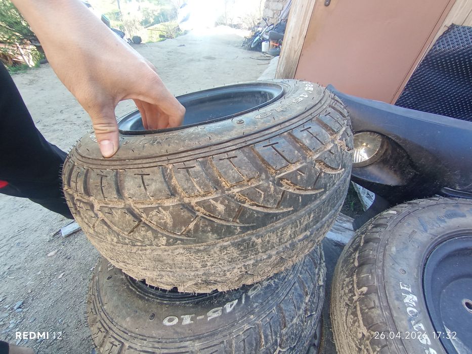 Гуми с джанти за атв 4х110