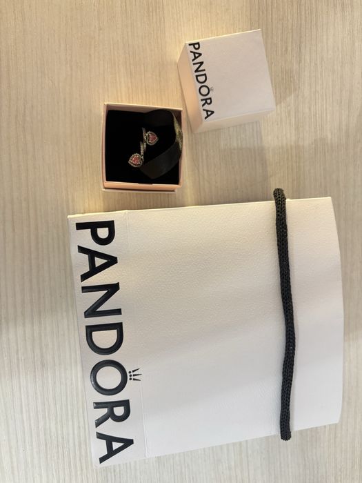 Pandora обеци сърца