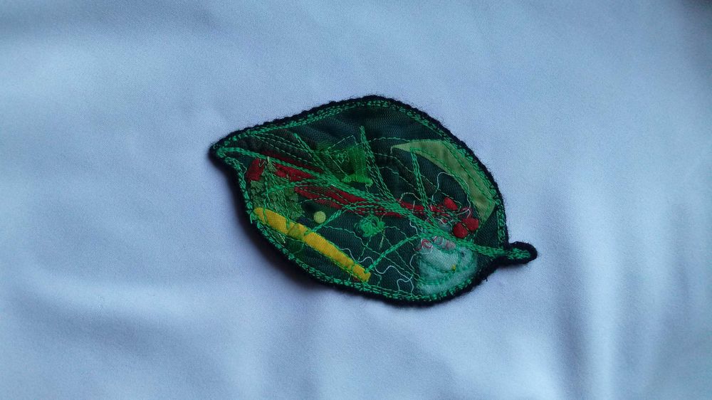 Semn de carte textil . Model unic