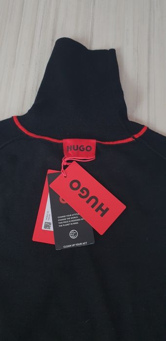Hugo Boss HUGO Wool Knit Turtleneck M НОВО ОРИГИНАЛ Мъжко Вълнено Поло