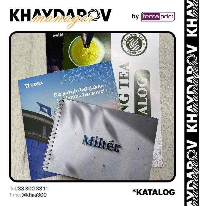 Poligrafiya va reklama mahsulotlari