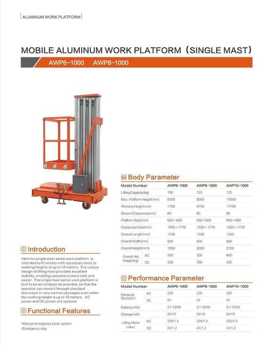 Ножничный подъёмник / лифт-подъёмник  /  ножничный подъёмник (full)