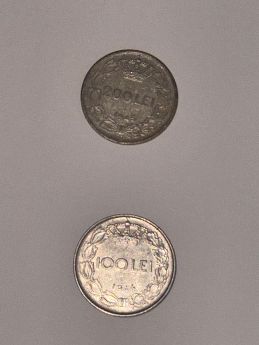 Monede Vechi (100/200lei) Regele Mihai I 1944