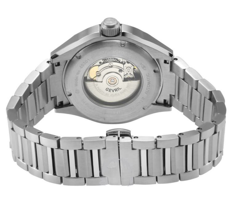 Швейцарские часы Gevril, механика с автоподзаводом.