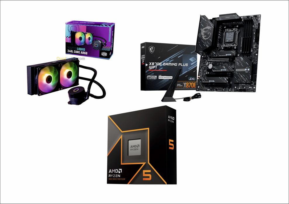 COMBO MSI x870 Gaming plus Ryzen 9600x New Box
