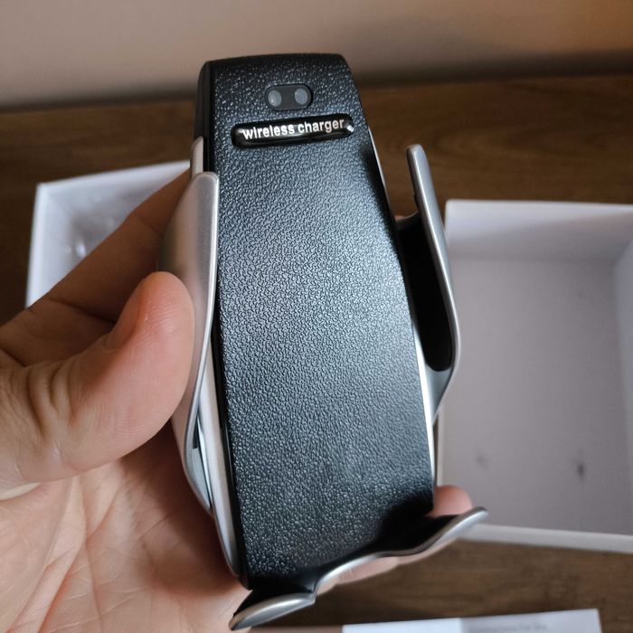 Автоматична стойка с безжично зареждане Car Wireless Charger S5