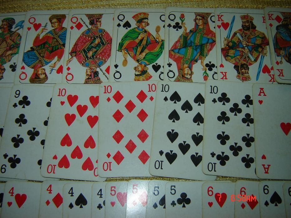 Carti de joc CCCP anii 80