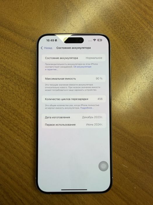 Iphone 15 ProMax 256, Емкость 90%