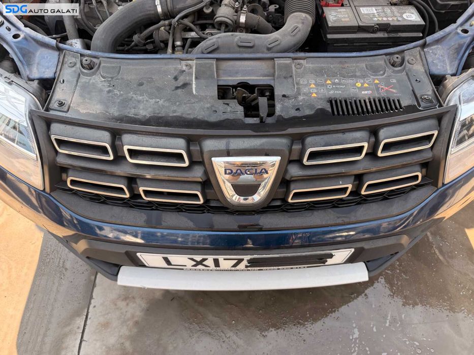 Grila cu Emblema de pe Bara Spoiler Fata Dacia Logan 2 FL Facelift 2016 - 2020 [Q5872]