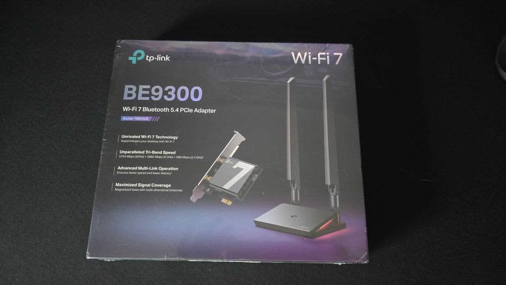 PCIE adapter  TP-Link Archer TBE550E BE9300 WiFi 7
