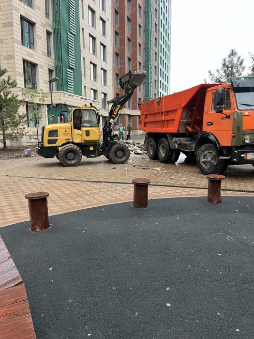 Вывоз мусора Услуги Камаз 15 тонна