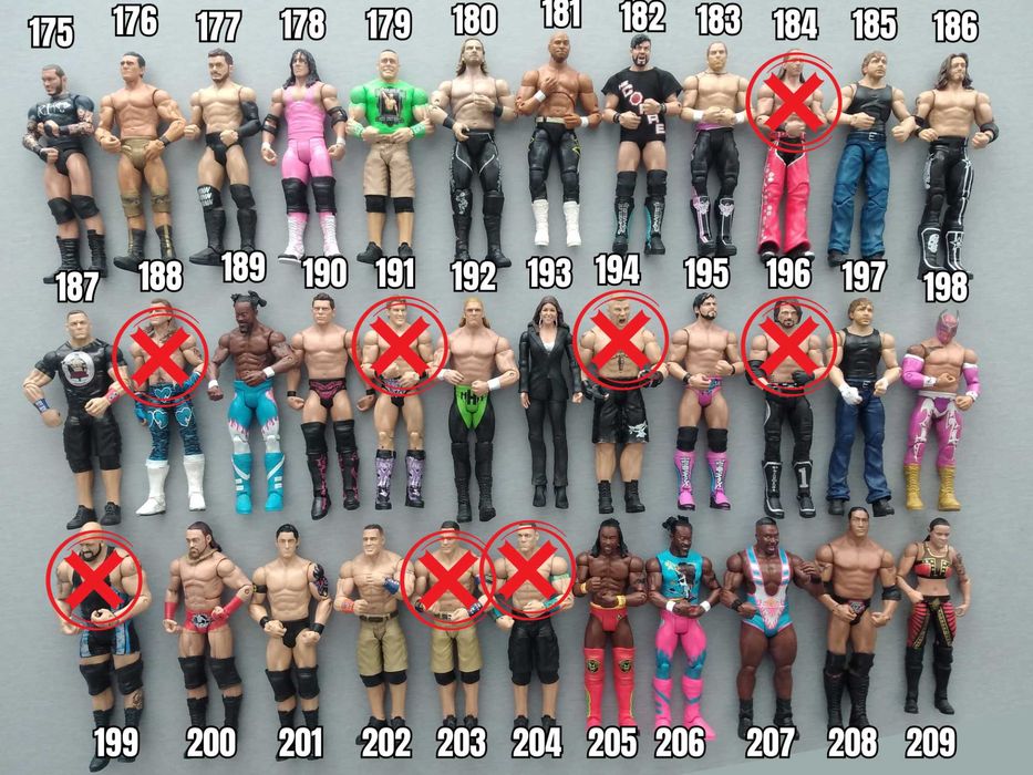 Кечисти Екшън Фигурки WWE Pro-Wrestling Кеч Играчки John Cena 3/3
