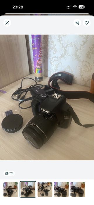 фотоапарат canon 1100D