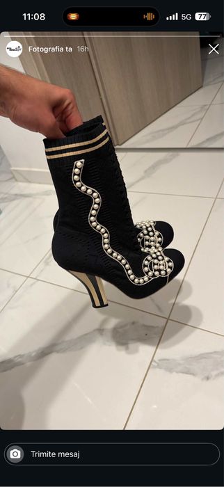 Tocuri FENDI Botine Damă/Femei originale