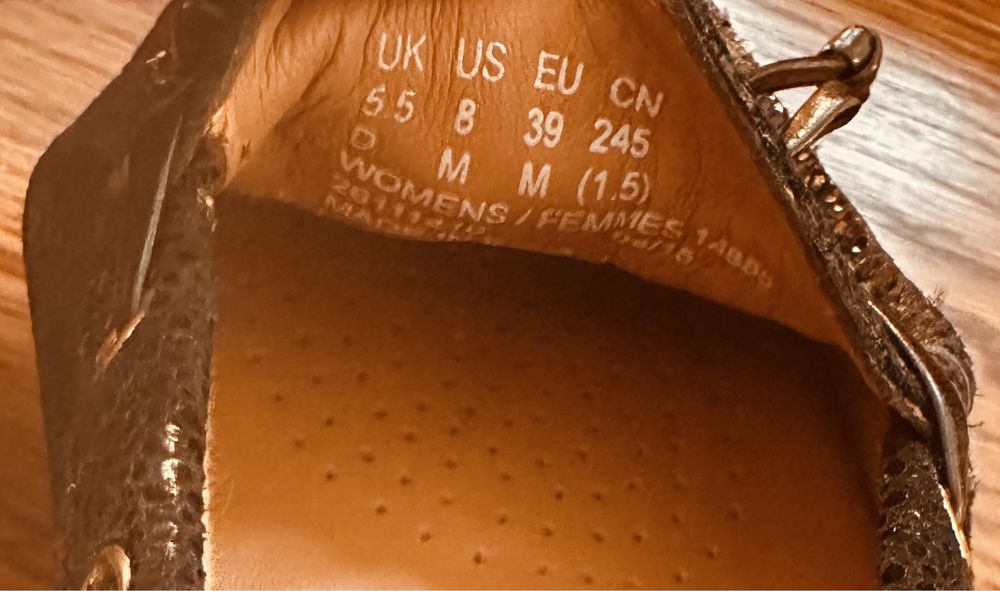 Balerini Clarks Artisan Dunbar Groove Daim Noir