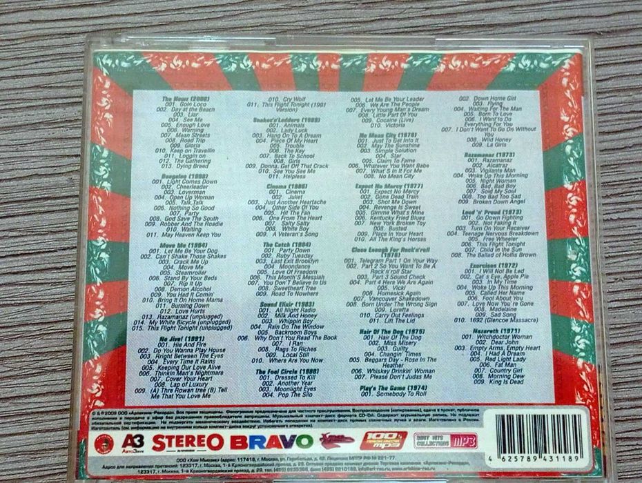 CD-диск группа NAZARETH