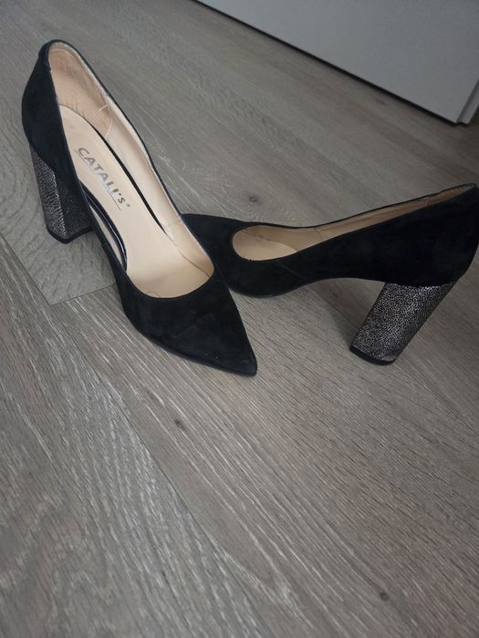 Pantofi piele intoarsa 37