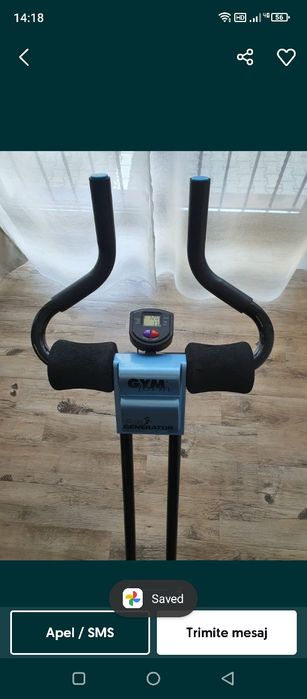 Vand aparat de facut abdomene. Aparat fitness