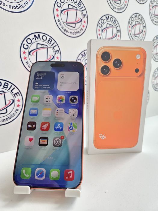Iphone 17 Pro Max 256 GB - 100% - Impecabil- Garantie