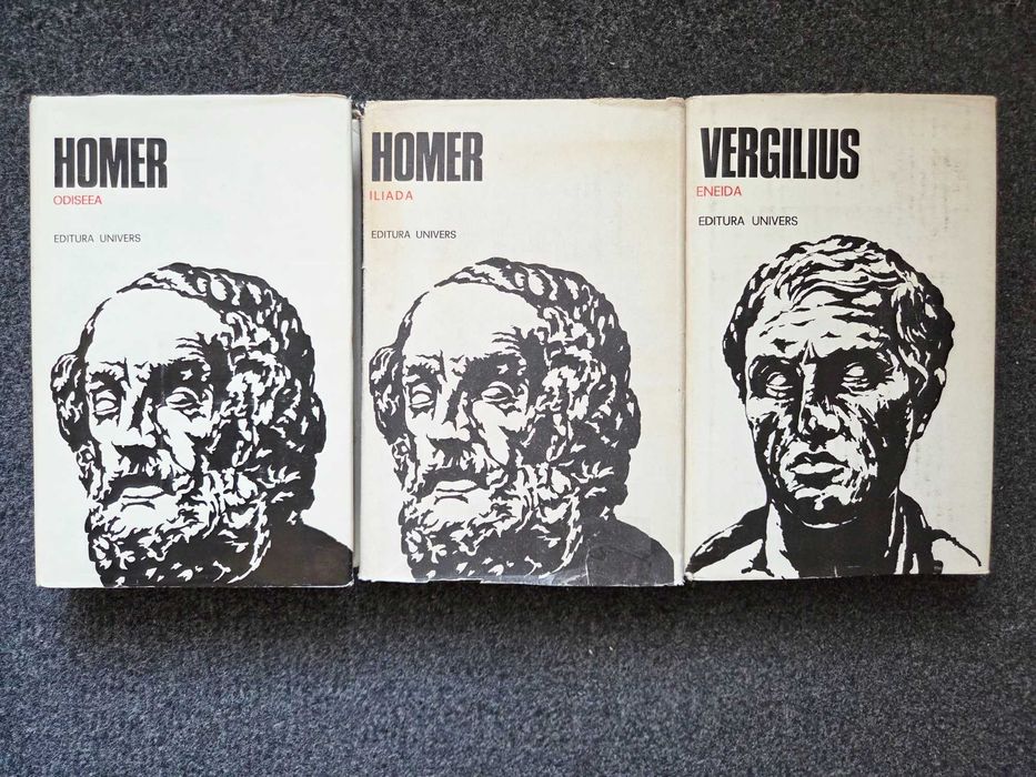 ILIADA + ODISEEA - Homer + ENEIDA - Vergilius (3 volume)