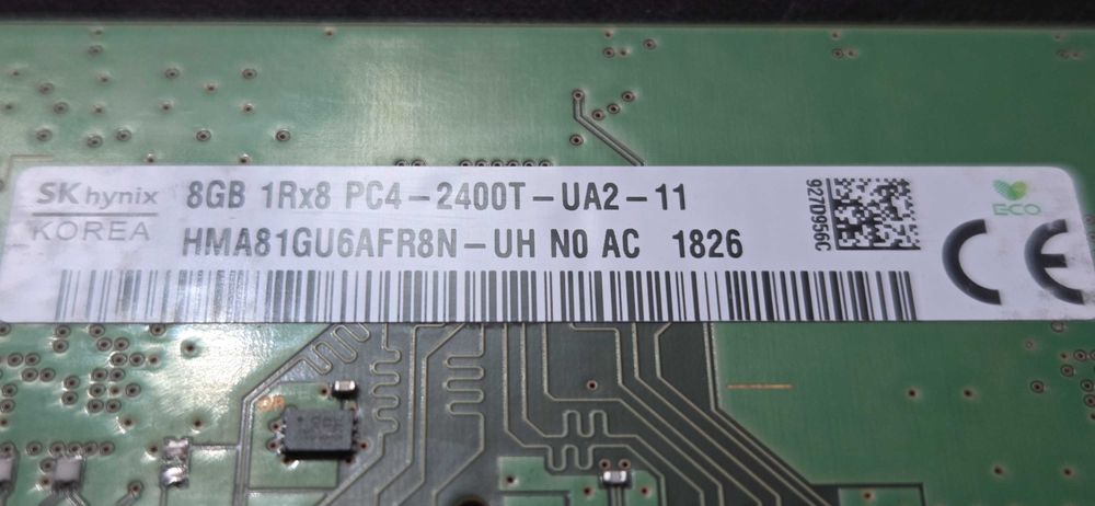 Рам Памет: SKHynix 16GB (2x8GB) DDR4 2400MHz CL17