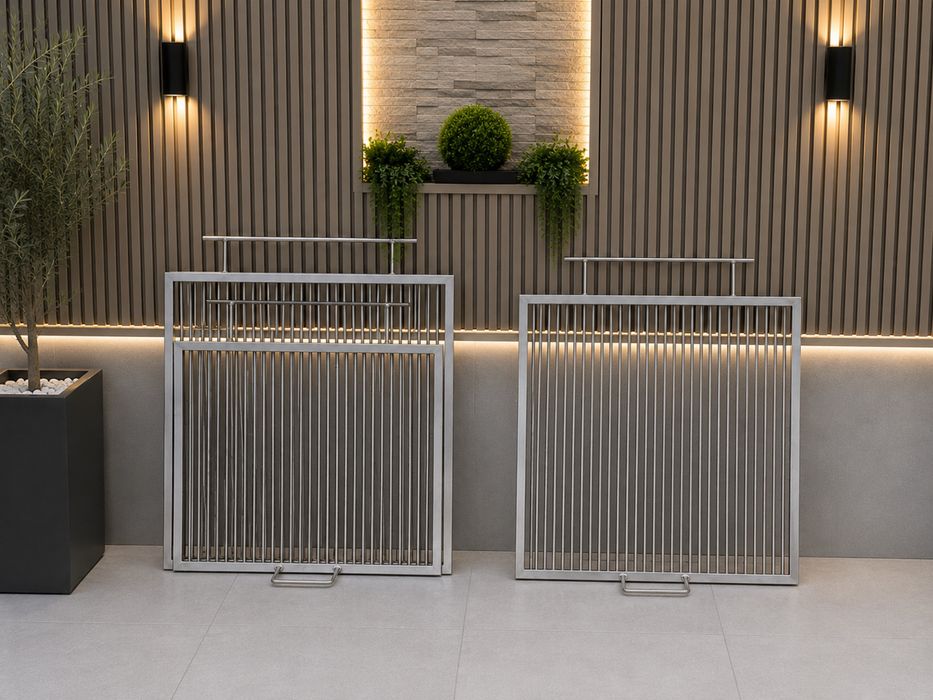 Grilaj gratar profesional din inox
