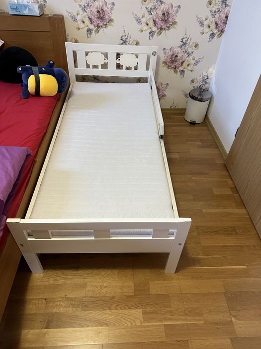 Pat + saltea Copil Ikea Kritter 160x70