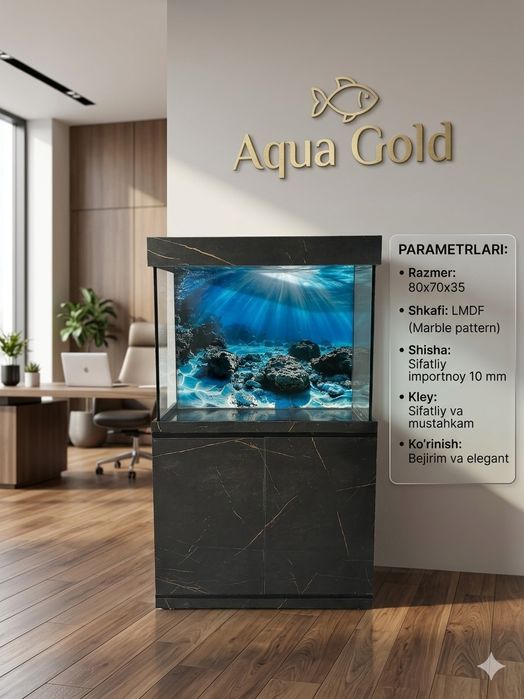 Sifatliy yengi AKVARIUMLA SOTILADI продам Аквариум