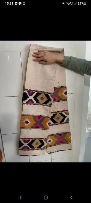 Ștergar țesut,vechi de peste 100 de ani