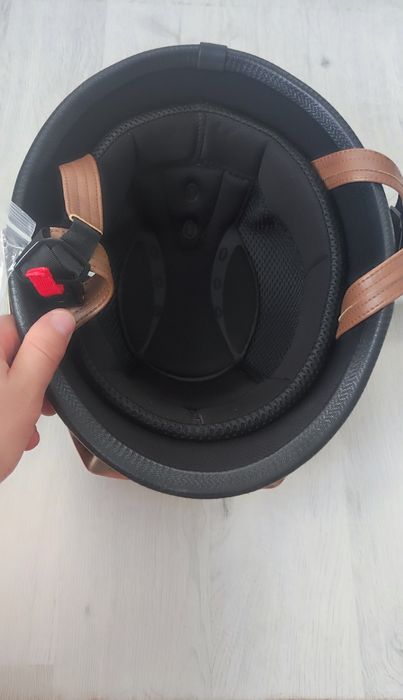 Casca moto half cap 2 modele,german style si basebal cap