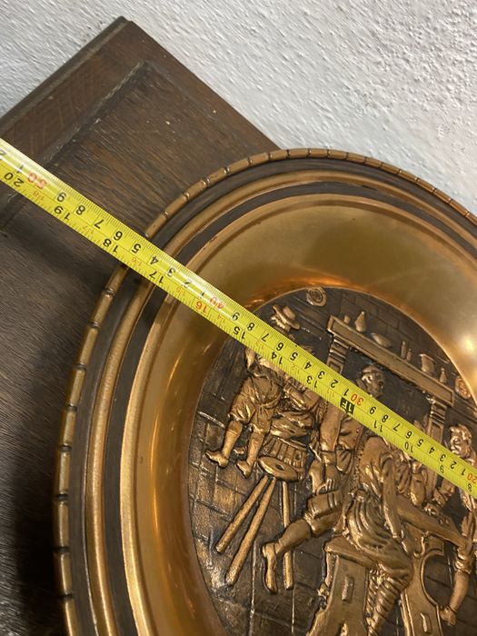 Медно пано за стена Германия 1950 1965