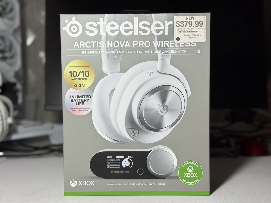Steelseries Nova Pro Wireless white