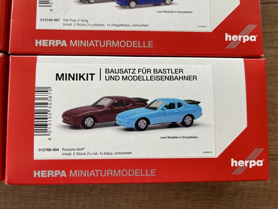 Херпа Миникит мащаб 1/87 различни модели
