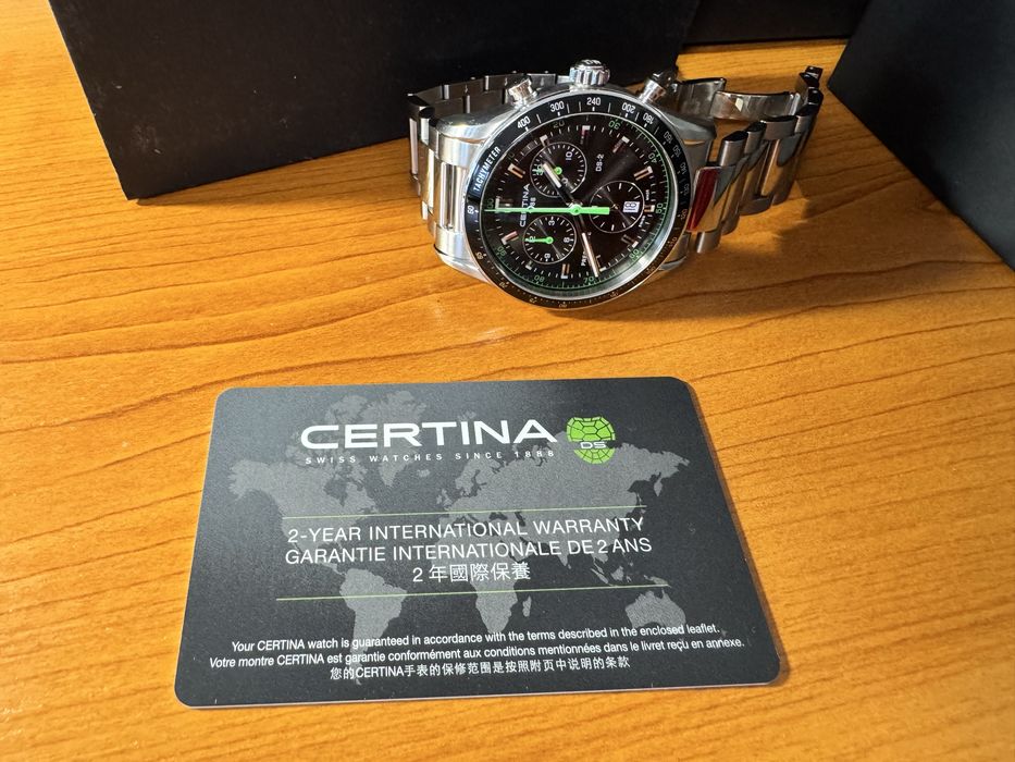 Certina DS-2 Precidrive Chronograph quartz