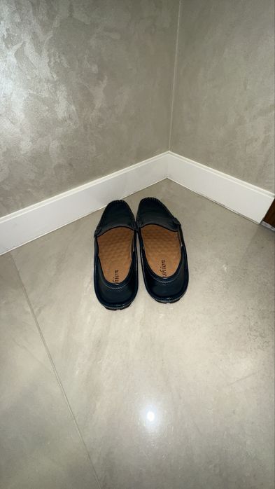 Мъжки кожени мокасини –като нови