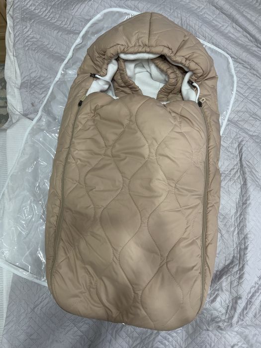 Детский зимний комбинезон-конверт 2в1