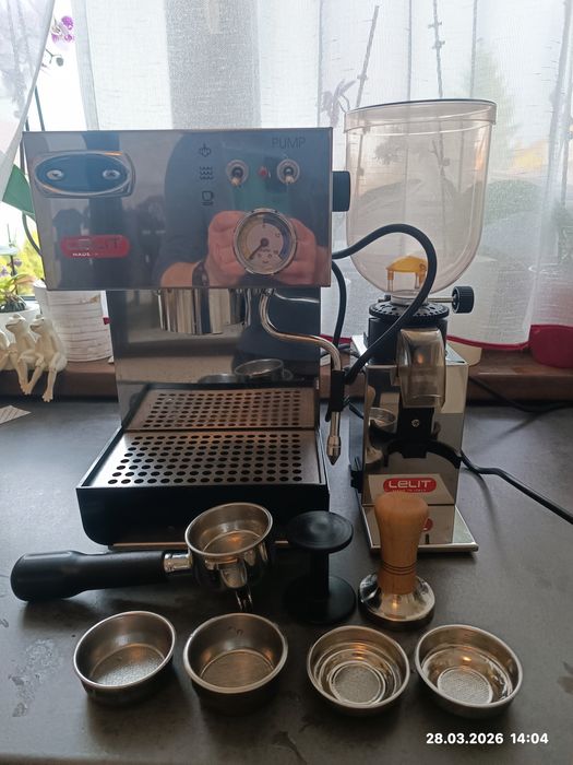 Lelit PL041TEM +Rasnita PL43MMI