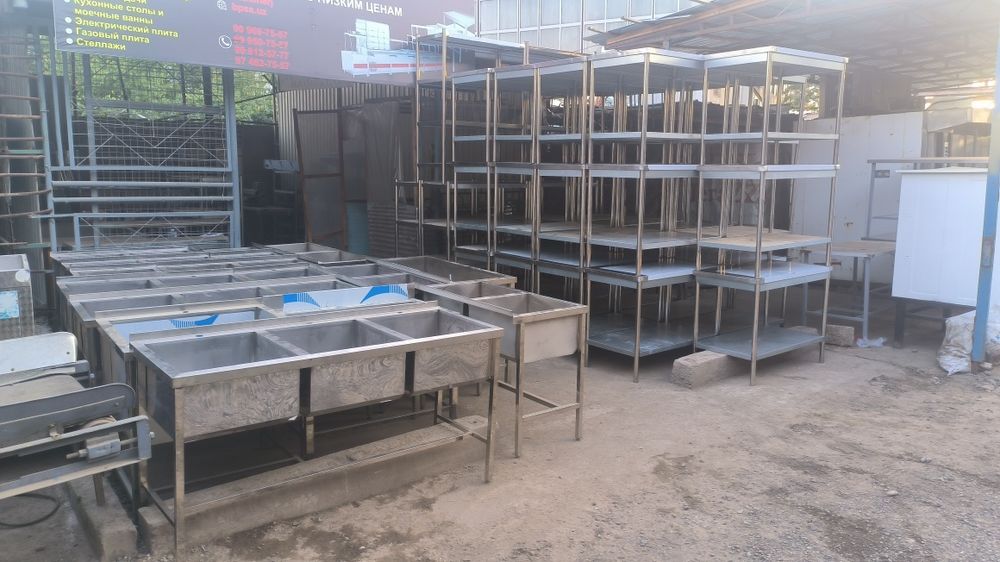 Стол нержавека жуда мустахкам ва сифатли