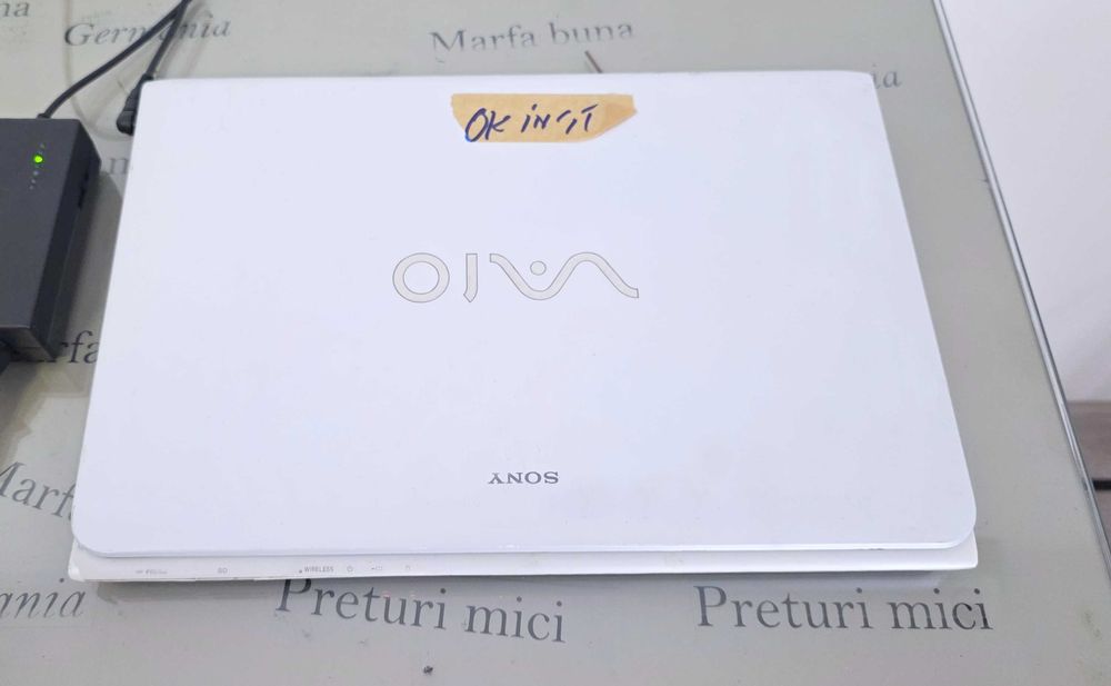 Power4Laptops connettore di Alimentazione Portatile con Cavo Compatibile con Sony Vaio SVF15A1CSE