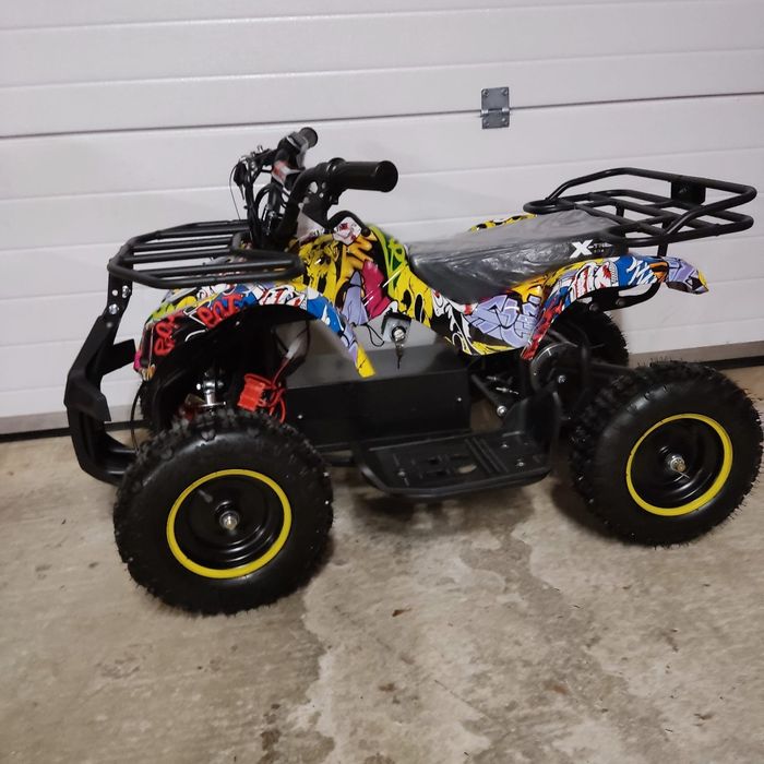 Mini Atv Quad adus din Germania electric pentru copii cu 3 viteze