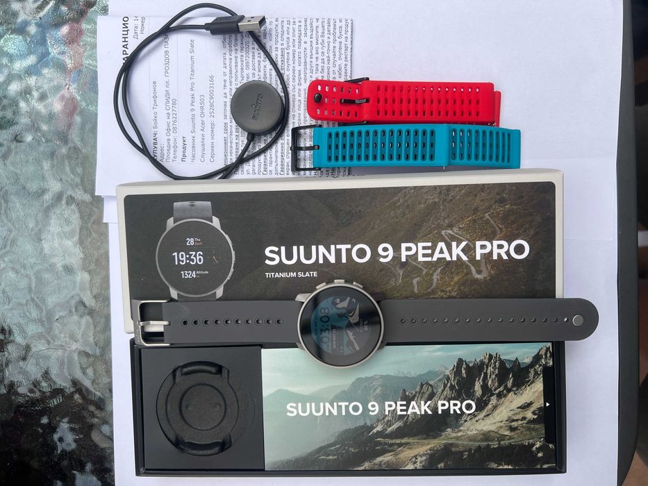 Продавам Часовник Suunto 9 Peak Pro Titanium Slate