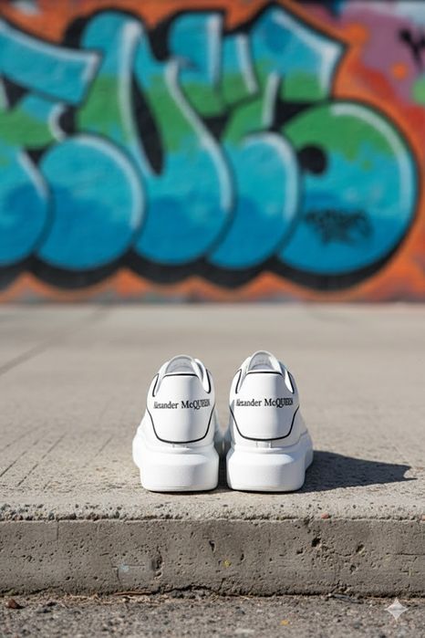 Adidasi Alexander Mc Q u e e n Black Line